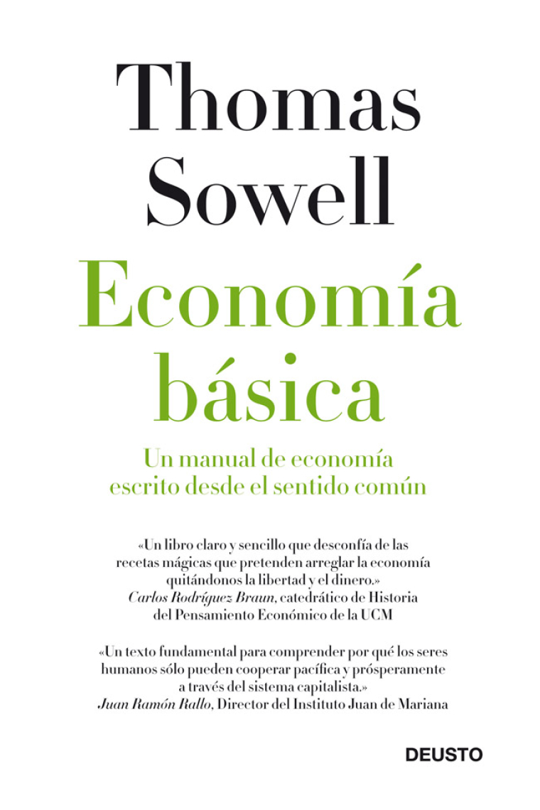 Economía básica. Un manual de economía escrito desde el sentido común