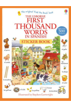 First Thousand Words in Spanish. Sticker Book