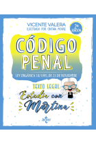 Código Penal. Estudia con Martina. Ley Orgánica 10/1995, de 23 de noviembre