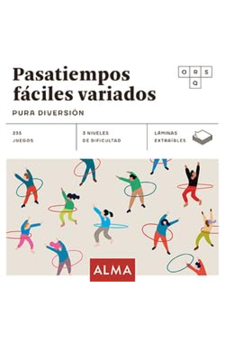 Pasatiempos fáciles variados. Pura diversión