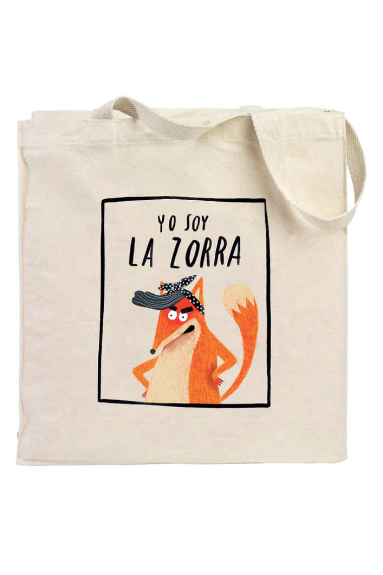 BOLSA 'YO SOY LA ZORRA'