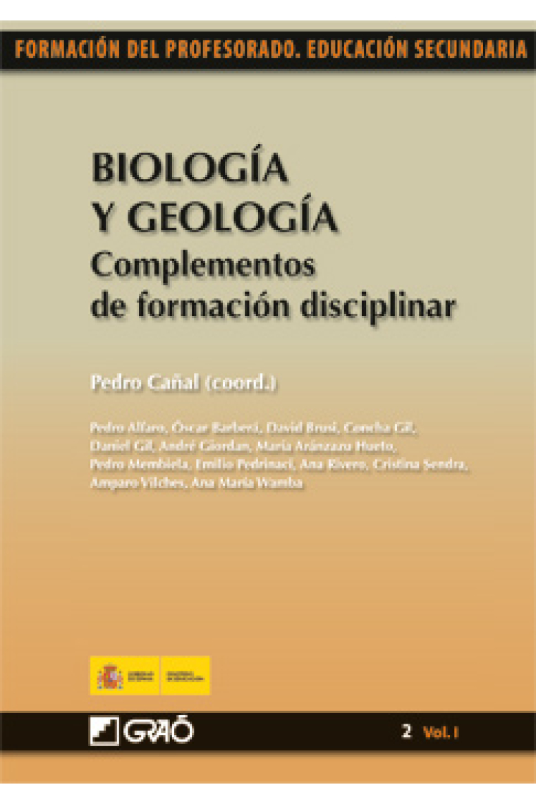 Biología y Geología. Complementos de formación disciplinar. Vol I