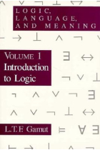 Logic, language and meaning, vol. 1: introduction to logic