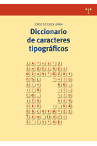 Diccionario de caracteres tipográficos