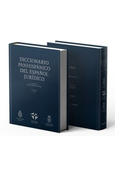 Diccionario Panhispánico del español Jurídico (RAE) 2 TOMOS