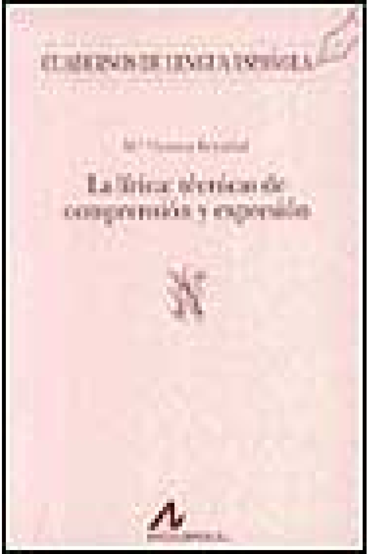 La lírica técnicas de comprensión y expresión