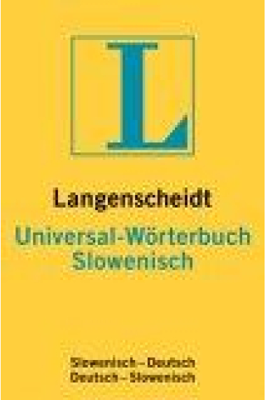 Langenscheidts Universalwörterbuch. Slowenisch