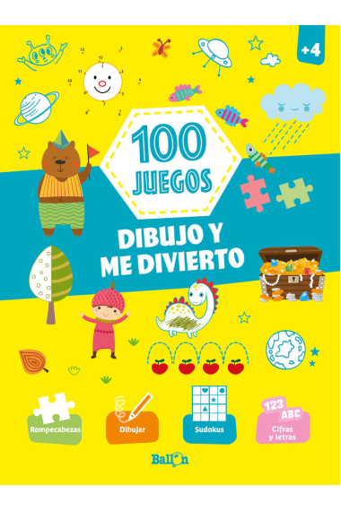 100 JUEGOS - DIBUJO Y ME DIVIERTO +4