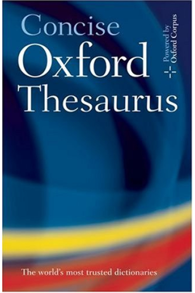 The Concise Oxford Thesaurus