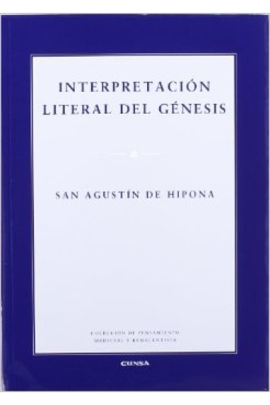 Interpretación literal del Génesis