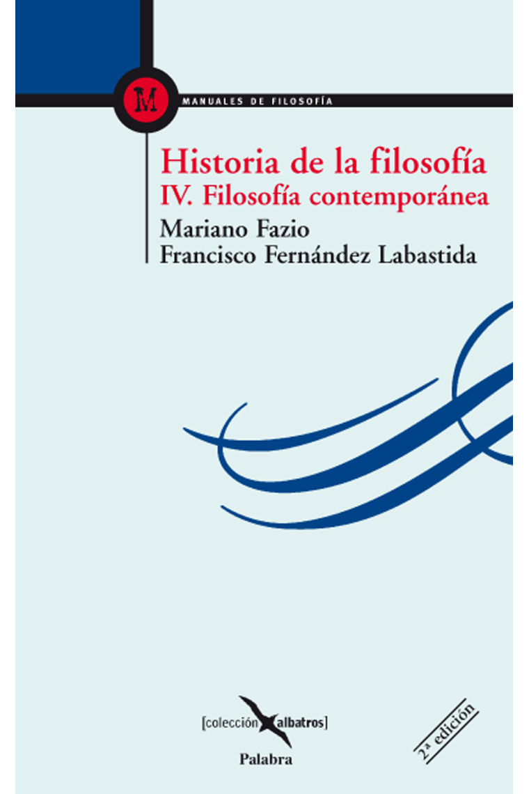 Historia de la filosofía IV. Filosofía contemporánea