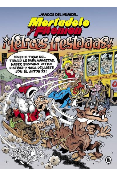 Mortadelo y Filemon ¡Felices fiestas!