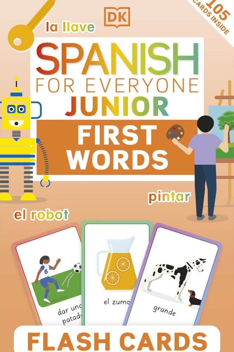 Spanish for Everyone Junior First Words Flash Cards