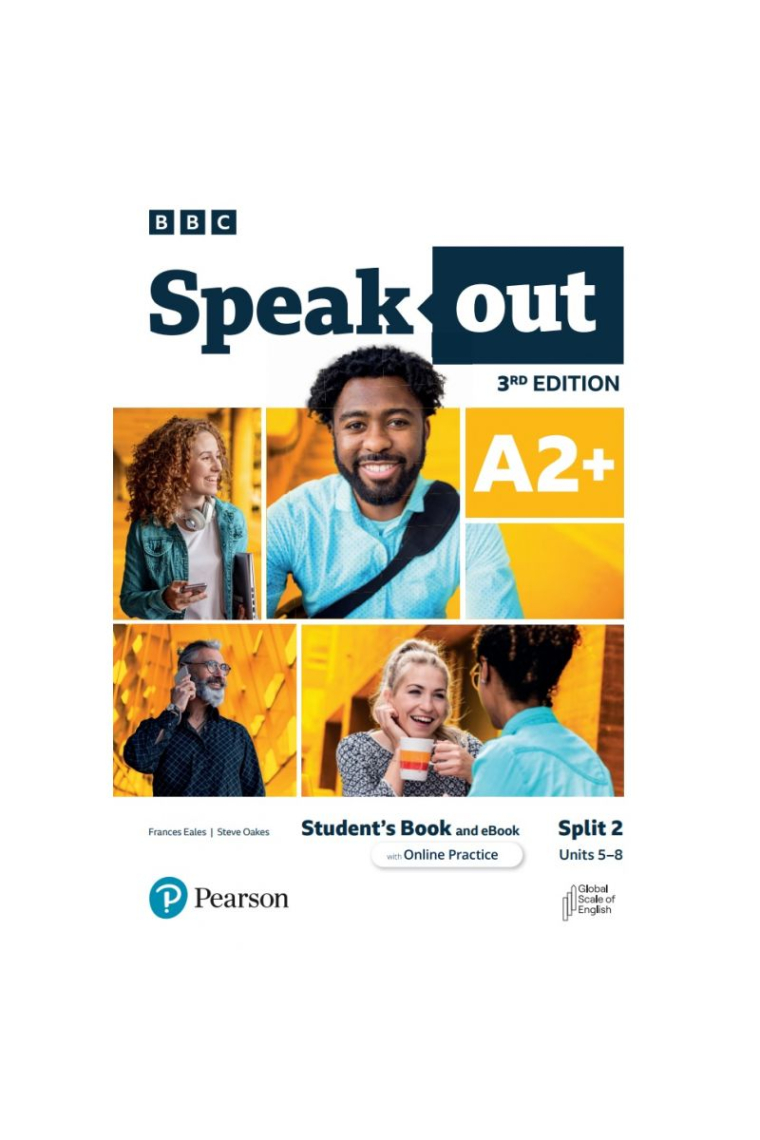 Speakout 3rd edition A2+ SPLIT 2 Student's book with eBook and Online Practice