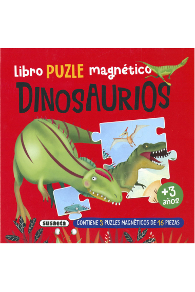 LIBRO PUZLE MAGNETICO DINOSAURIOS