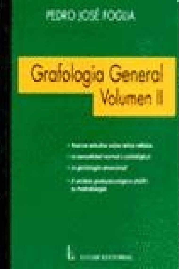 Grafología general, Vol. II