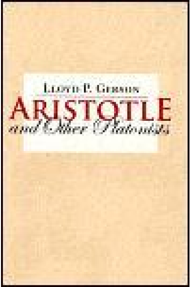 Aristotle and other platonists