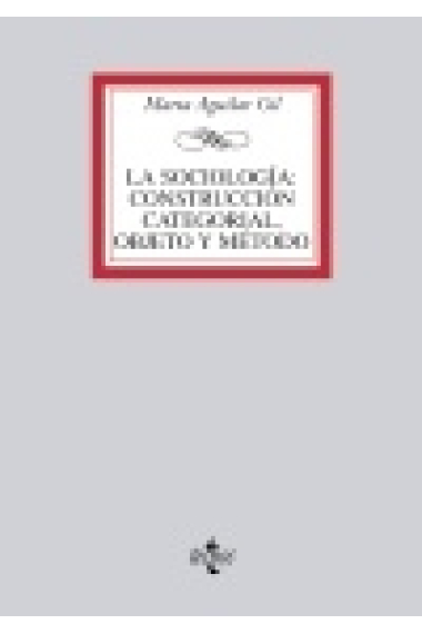 La sociología: construcción categorial. Objeto y método