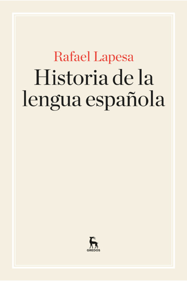 Historia de la lengua española