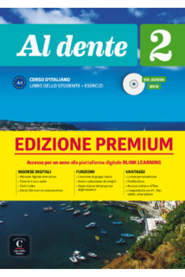 Al dente 2 Libro dello studente, esercizi, CD audio e DVD. Livello A2 (Edizione Premium)