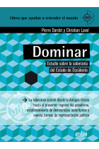 Dominar. Estudio sobre la soberanía del Estado de Occidente