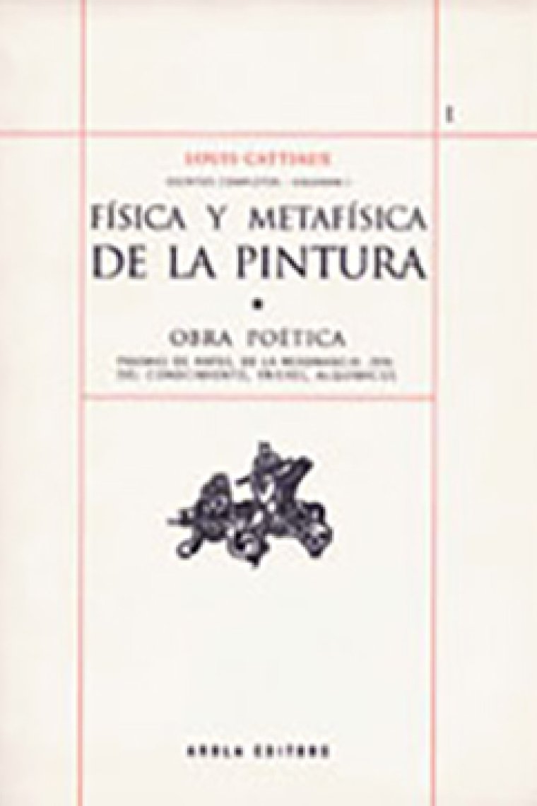 Física y metafísica de la pintura · Obra poética