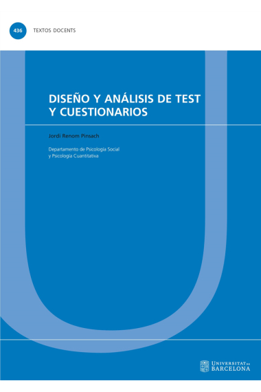 Diseño y análisis de test y cuestionarios