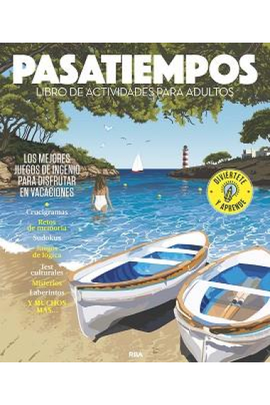 Pasatiempos. Libro de actividades para adultos