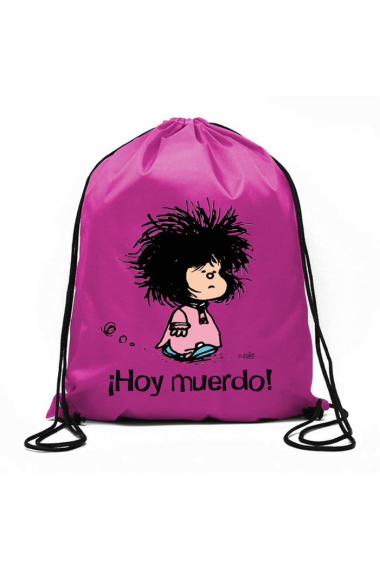 Bolsa de cuerdas Mafalda ¡Hoy muerdo!