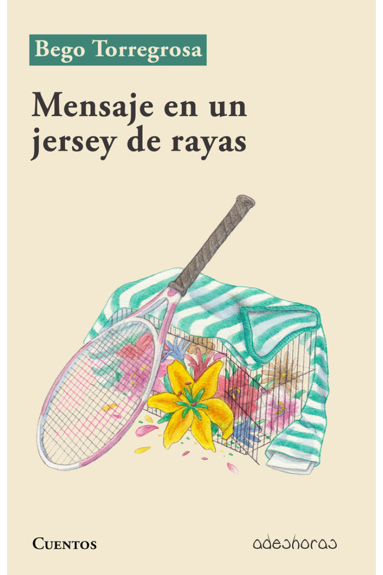 Mensaje en un jersey de rayas