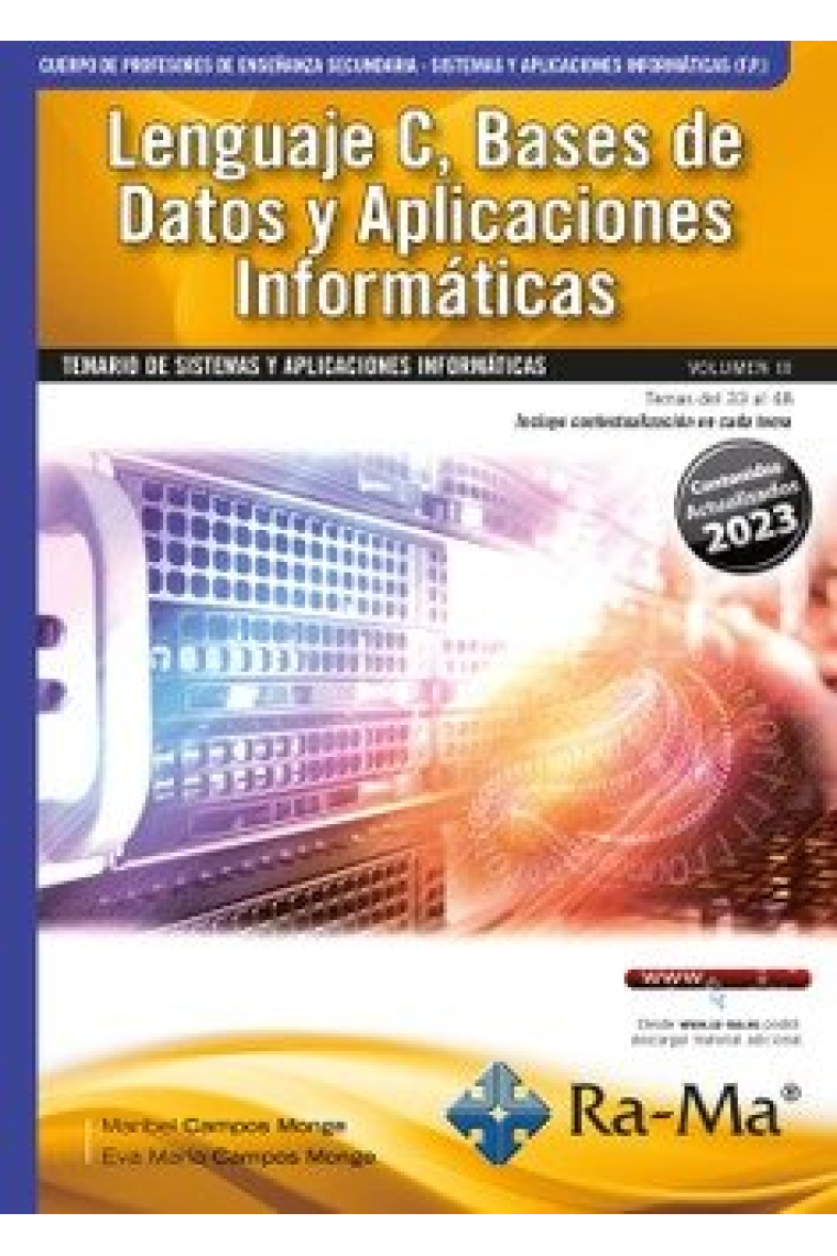 OPOSICIONES CUERPO DE PROFESORES DE ENSEÑANZA SECUNDARIA. SISTEMAS Y APLICACIONE