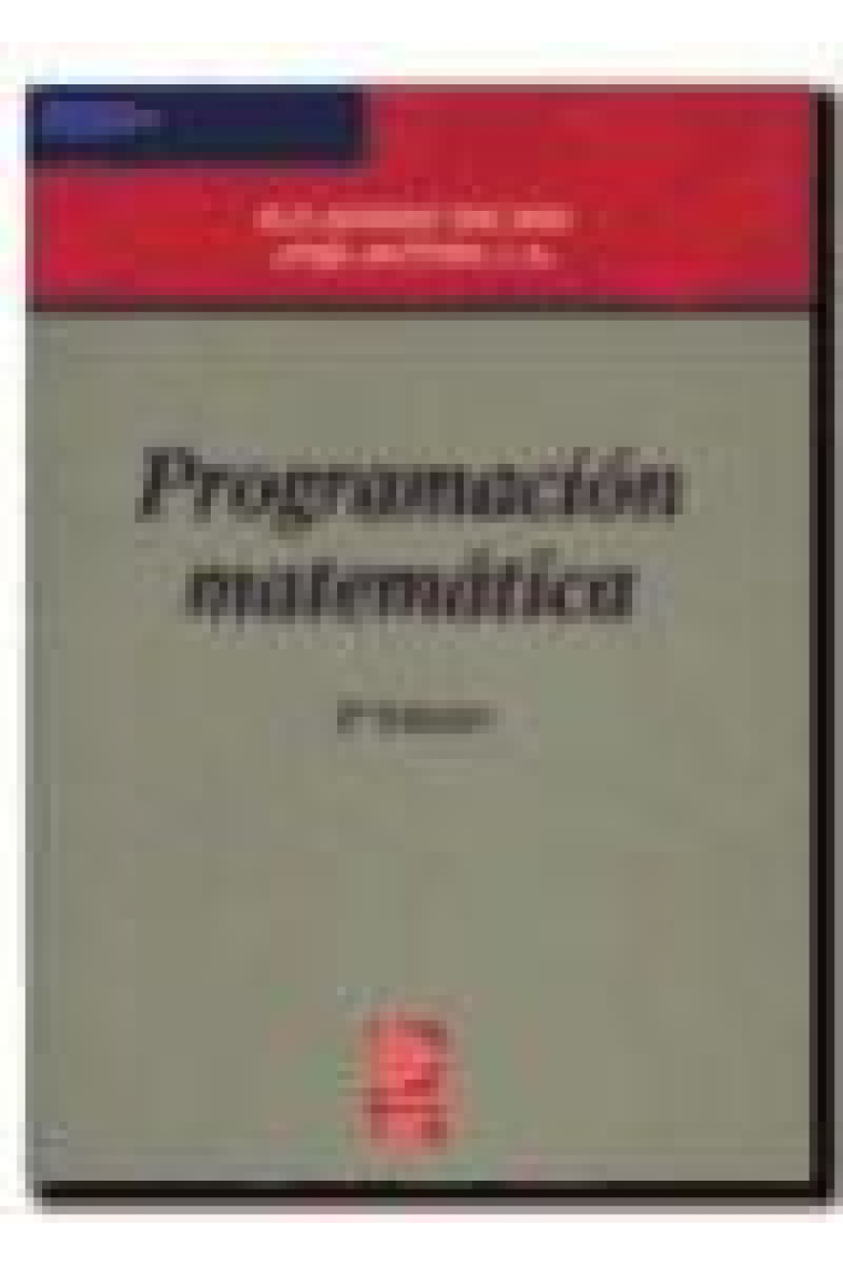 Programación matemática