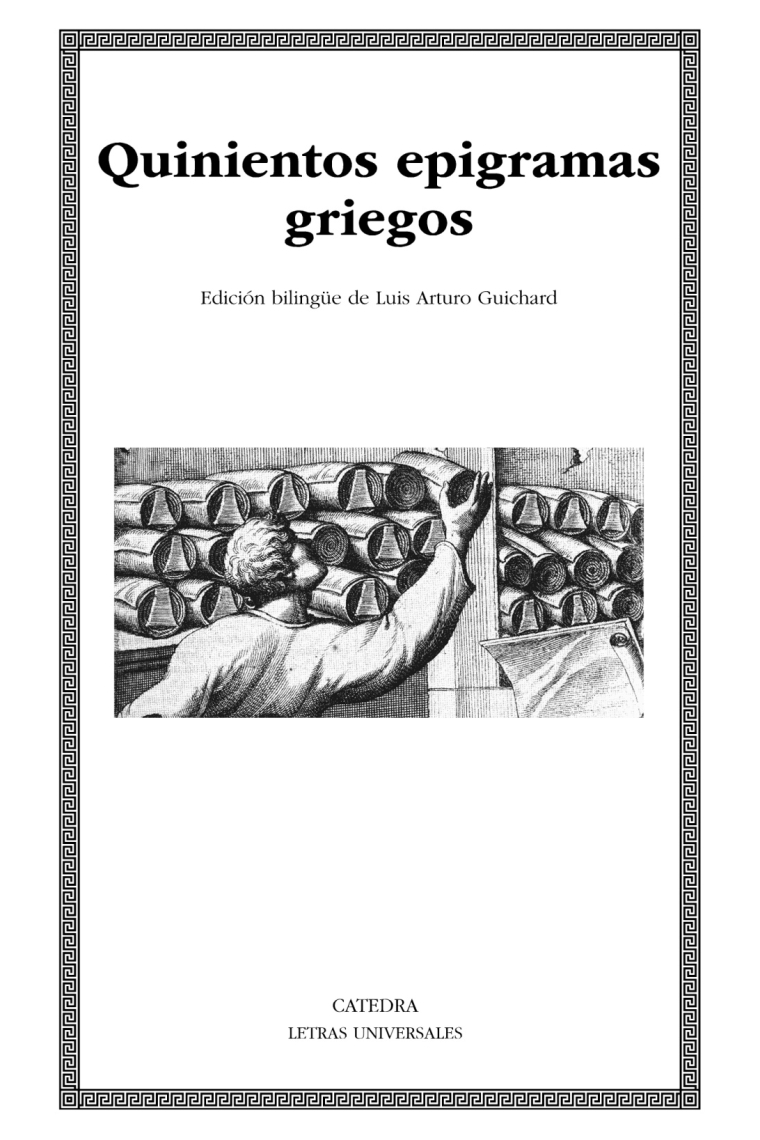 Quinientos epigramas griegos (Edición bilingüe)