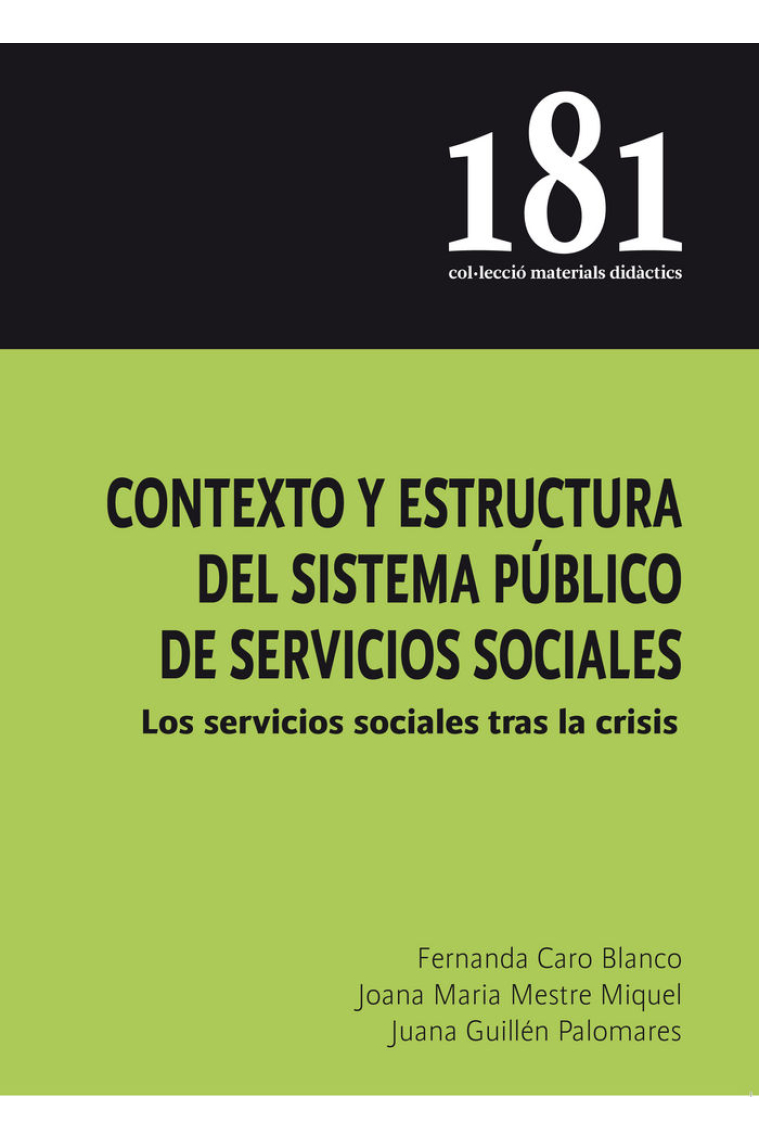 Contexto y estructura del sistema público de servicios sociales