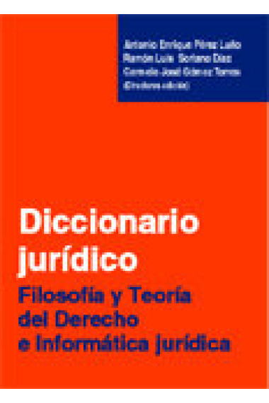 DIC.JURIDICO FILOSOFIA Y TEORIA DEL DERECHO