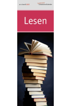 Lesezeichenkalender Lesen 2025