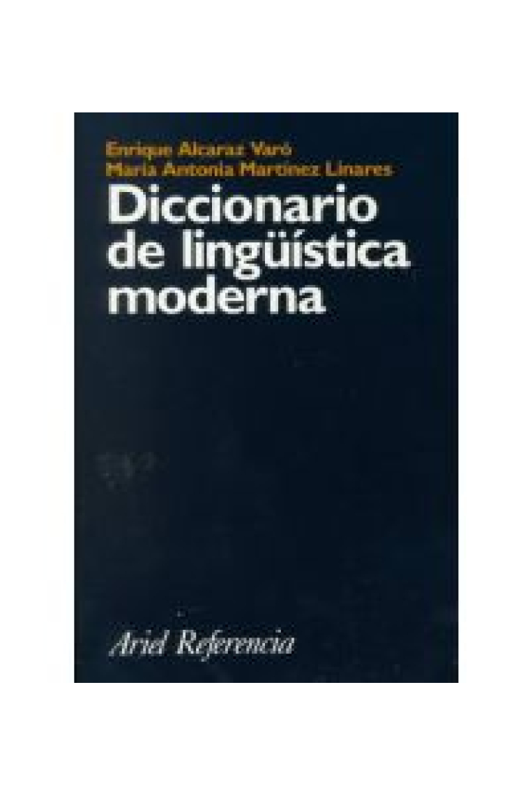 Diccionario de lingüística moderna