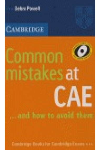 Common mistakes at CAE... and how to avoid them