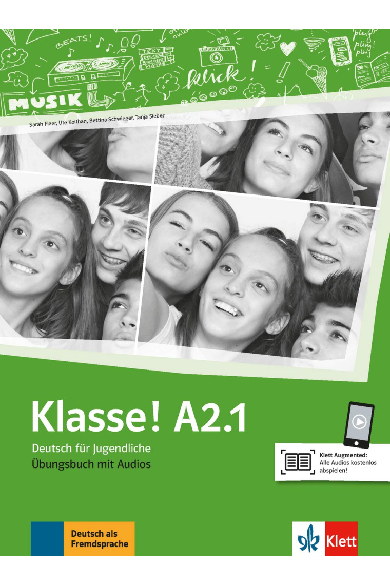 Klasse! A2.1 Übungsbuch mit audio mit video