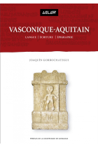 Vasconique-Aquitain: Langue, écriture, epigraphie