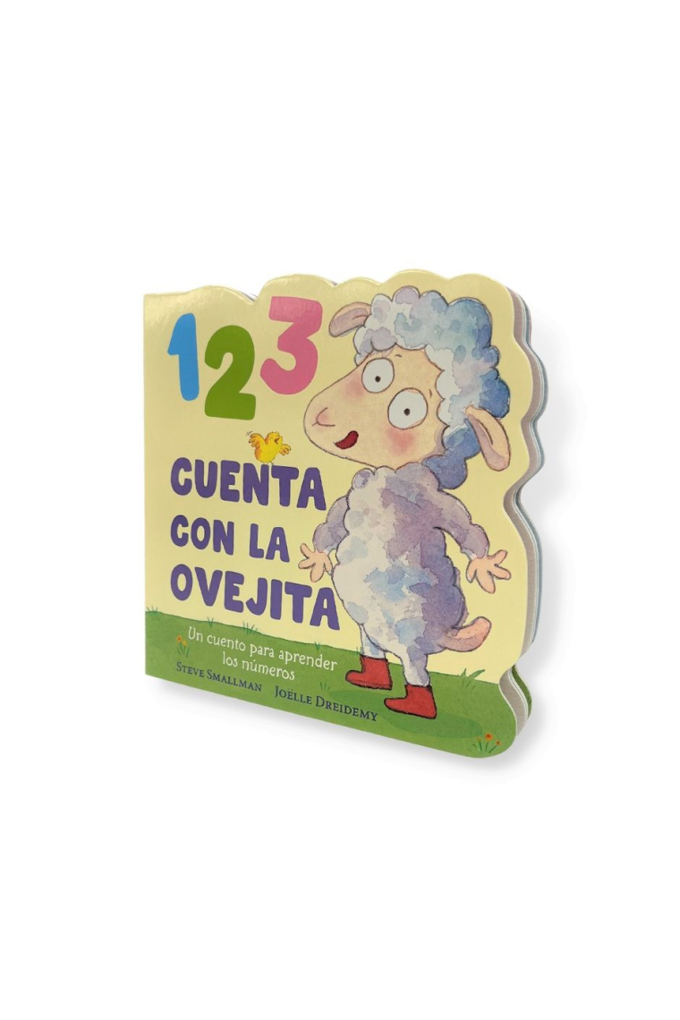 1 2 3 Cuenta con la ovejita (La ovejita que vino a cenar. Libro de cartón). Un cuento para aprender los números