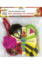 Una mariposa de colores