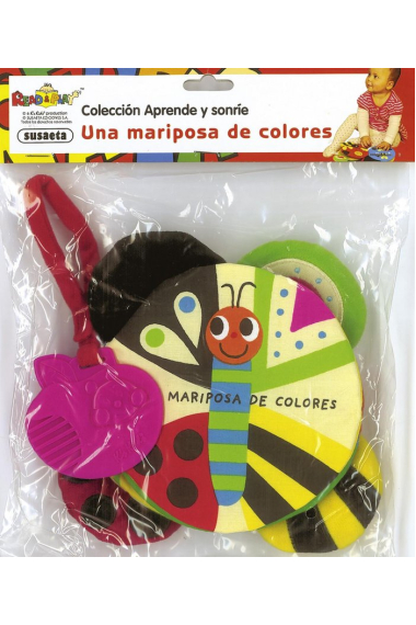 Una mariposa de colores