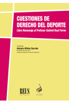 CUESTIONES DE DERECHO DEL DEPORTE