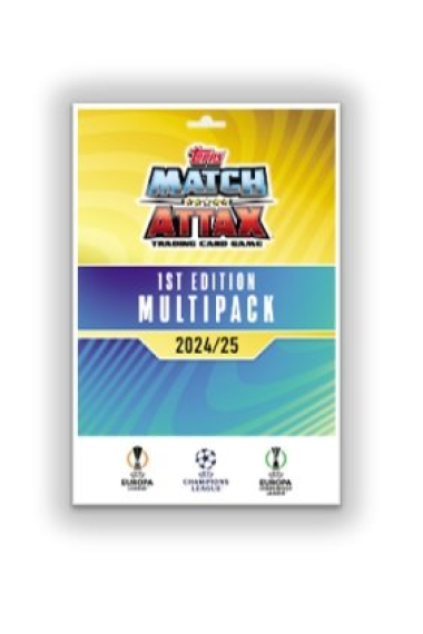 MULTIPACK 1ª EDICION CARTAS MATCH ATTAX UCL 24-25