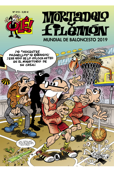 Mundial de baloncesto 2019 (Olé! Mortadelo 213)