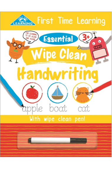 FIRST TIME LEARNING: WIPE CLEAN HANDWRITING