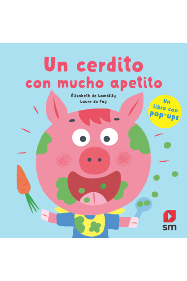 Un cerdito con mucho apetito