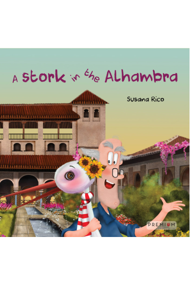 A STORK IN THE ALHAMBRA