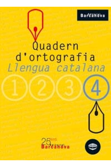 Quadern d'ortografia 4. Llengua Catalana